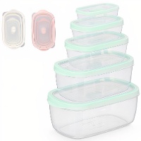 Tupper von 0,20, 0,40, 0,80, 1,75 und 2,8 L - 5 Einheiten