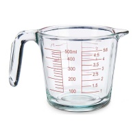 Messbecher aus Glas, 0,5 L - Vivalto