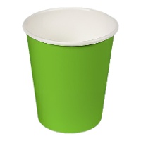 Becher aus buntem Karton, 200 ml - 24 Stück