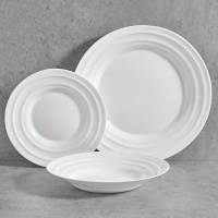 Geschirrset Wellen - 18 Teile