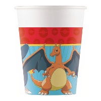Pokémon-Becher, 200 ml - 8er-Pack