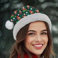 Elfen-Weihnachtsmannmütze