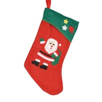 Weihnachtsmann-Socke 40 cm