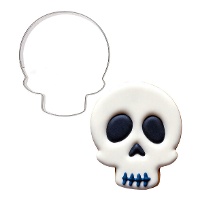 Schädel-Ausstechform, 7,5 cm - Wilton
