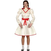 Teufelspuppenkostüm mit kurzem Kleid für Teenager