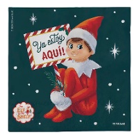 Naughty Elf Servietten von The Elf on the Shelf 16,5 cm - 30 Stück