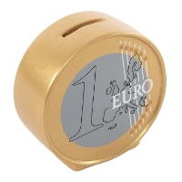 12 cm Euro-Münzenspardose