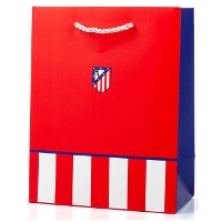 Rote Geschenktüte 40 x 30 x 12 cm - Atlético de Madrid