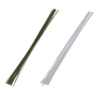 Drähte für Blumen Kaliber 18 - 50 Stück - 40 cm - Decora