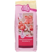Backmischung für Enchanted Cream Erdbeere - 900 g - Funcakes