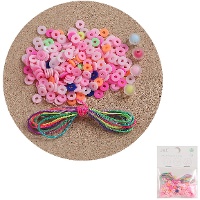 Set zum Armbänderbasteln mit Schnur