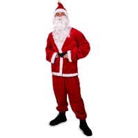 Premium Klassisches Weihnachtsmannkostüm für Erwachsene