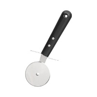 Pizzaschneider 20 cm - schwarz