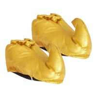 Goldene Glitzerschuhe für Erwachsene