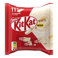 Weißer Schokoladen KitKat mit Mini-Keks - Nestlé - 11 Stück