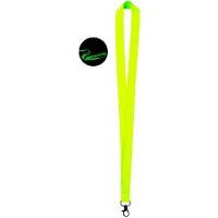 Farbiger Lanyard mit phosphoreszierendem Haken - 1 Stück