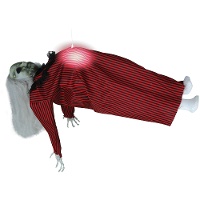 Schwebende Totenfigur mit Licht, Ton und Bewegung, 70 cm