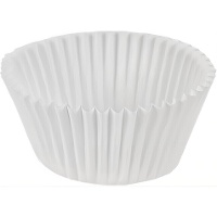 Cupcake-Kapseln, 4,8 cm, weiß - Best Products - 60 Stück