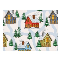 Schachtel für Weihnachtslandschaft Süßigkeiten 18 x 13,5 x 7,5 cm