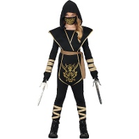 Ninja-Kämpferkostüm für Mädchen