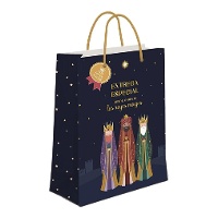 Geschenktüte 32 x 26 x 10 cm mit spezieller Lieferung der Heiligen Drei Könige - 1 Stück
