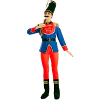 Elegantes Zinnsoldatinnen-Kostüm für Damen