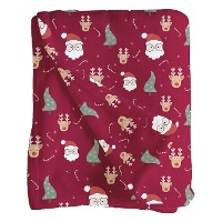 Weihnachtsmann-Decke 1,50 x 1,25 m