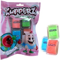 Ziegel aus Gummibärchen gefüllt mit Gelee zu 18 g - 4 Stück