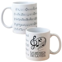 330 ml Becher Musik ist der Soundtrack des Lebens - 1 Stück