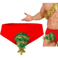 Weihnachtsbaum-Unterhose