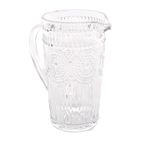 Kristallglas Krug, 1 L, transparent graviert