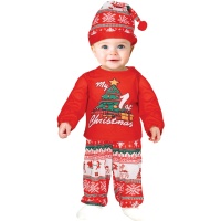 Baby-Weihnachtspyjama