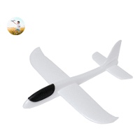 Weiße aerodynamische Spielzeugflugzeug