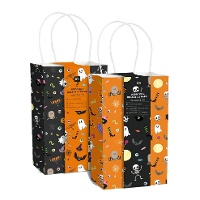 Halloween-Figuren Geschenktüten 21 x 13 x 8 cm - 4 Stück