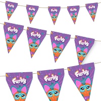 Furby Wimpelkette 3 m
