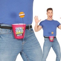 Gürtel mit Sex Ball Spiel