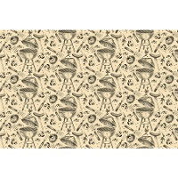 BBQ-Tischdecke 1,80 x 1,20 m