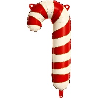 Zuckerstangen-Folienballon 15,5 x 31 cm - 5 Stück