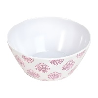 13 cm Schale mit malvenfarbenem Muster