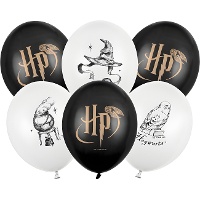 Harry Potter Latexballons 30 cm - 6 Stück