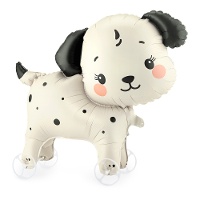 Ballon in Hundeform 70 x 59 cm mit Rollen