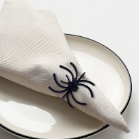 Serviettenring Spinne aus Metall - 1 Stk.