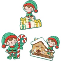 Weihnachtswichtel-Magnet - 1 Stück
