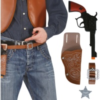 24cm Rodeo Pistolentasche mit Gewehr