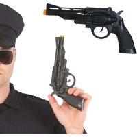 27 cm klassische schwarze Polizeipistole