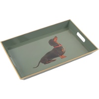 Tablett 45 x 31 cm - Royal Animal Dackel
