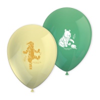 Winnie-the-Pooh-Latexballons im Natur-Look - 8 Stück