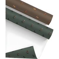 Geschenkpapier mit Polo- und Golfmotiven, 2 x 0,70 m - 1 Stück