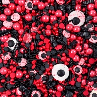 Halloween-Streusel mit blutigen Augen, 90 g - Azucren