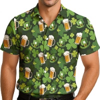 St. Patrick's Day Kostümhemd für Männer